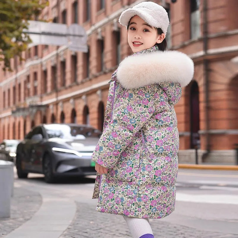 Girls Winter Down Coat